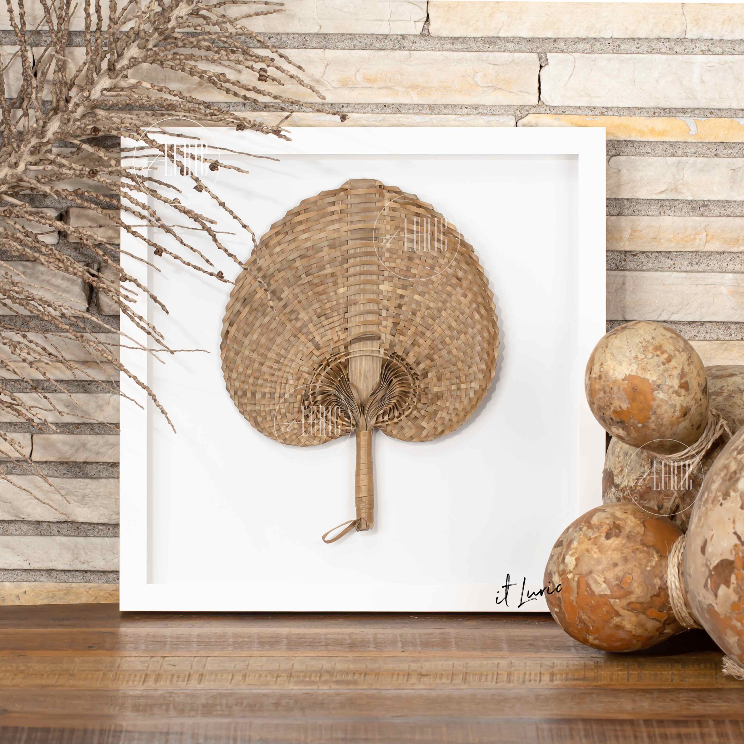 Quadro Leque Tropica -P (1)