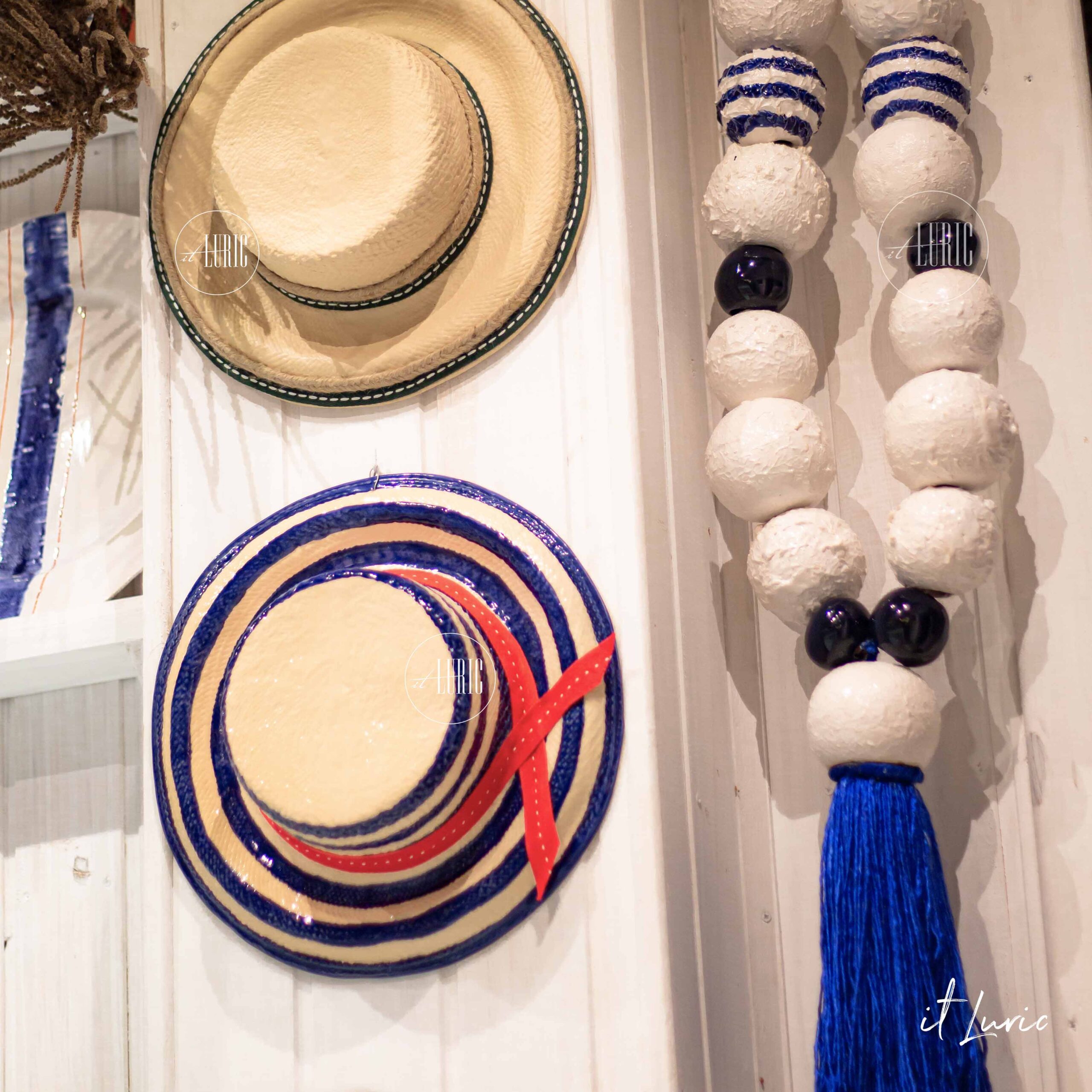 COLAR DECORATIVO DE MESA EM FAIANÇA ROYAL BLUE (4)