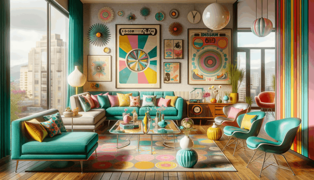 Decoração Retrô 2 Decoração Retro