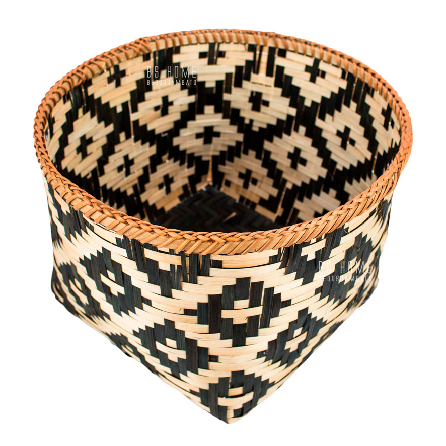 Conjunto de Cestas em Bambu Retro (6)