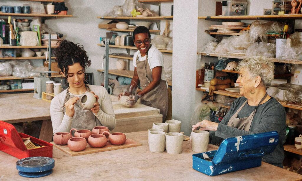 Cerâmica artesanal na decoração 7 Ateliê de Cerâmica