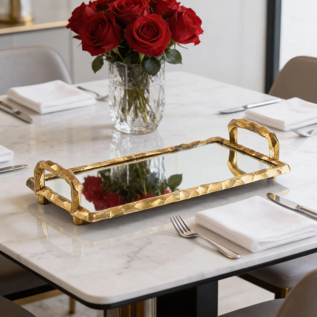 10 maneiras de usar bandejas decorativas