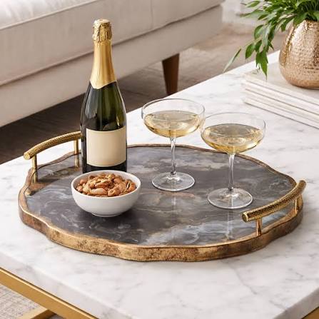 10 maneiras de usar bandejas decorativas