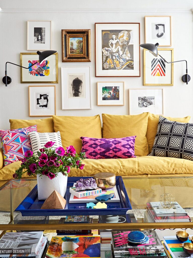 10 Maneiras De Usar Quadros Na Decoração 7 10 maneiras de usar quadros na decoração