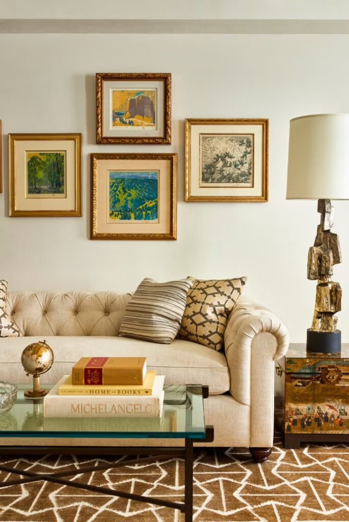 10 Maneiras De Usar Quadros Na Decoração 8 10 maneiras de usar quadros na decoração