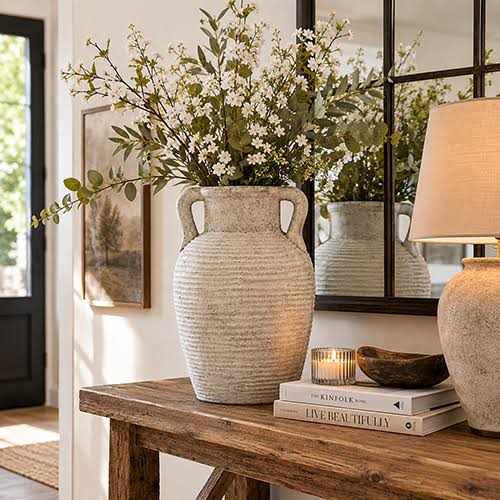 10 Maneiras De Usar Vasos De Cerâmica Na Decoração 4 10 maneiras de usar vasos de cerâmica na decoração
