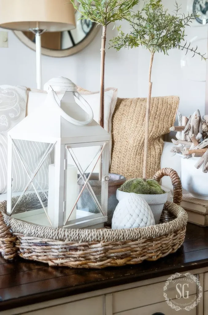 5 maneiras de usar cestas decorativas