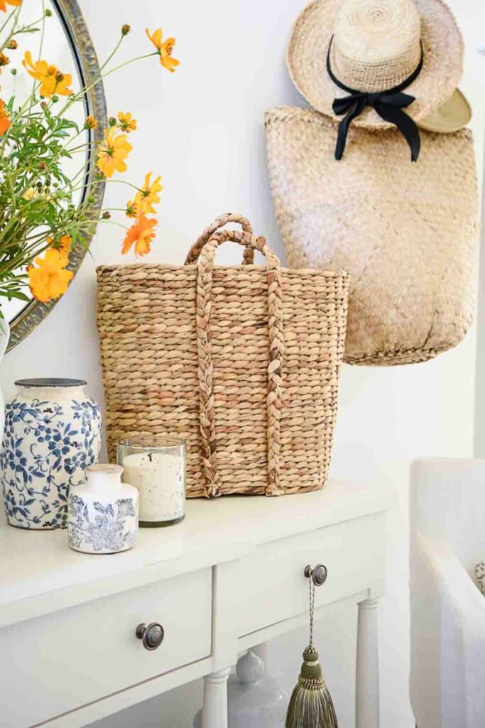 5 maneiras de usar cestas decorativas