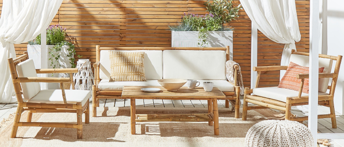 5 Maneiras De Usar Móveis De Bambu Na Decoração 6 5 maneiras de usar móveis de bambu na decoração
