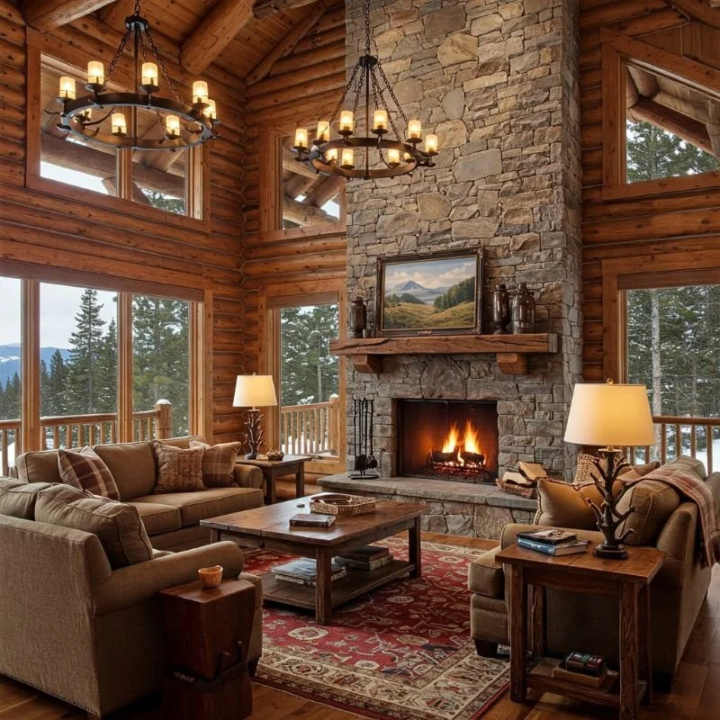 Decoração Log Home 1 Decoração Log Home
