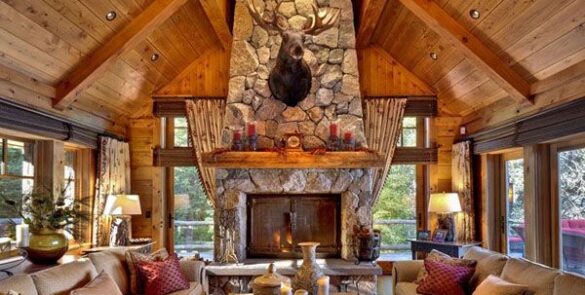 Decoração Log Home