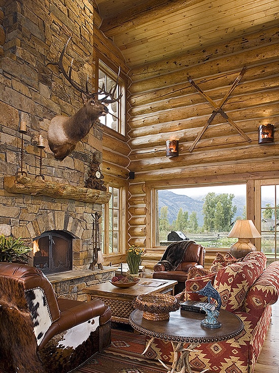 Decoração Log Home 13 Decoração Log Home